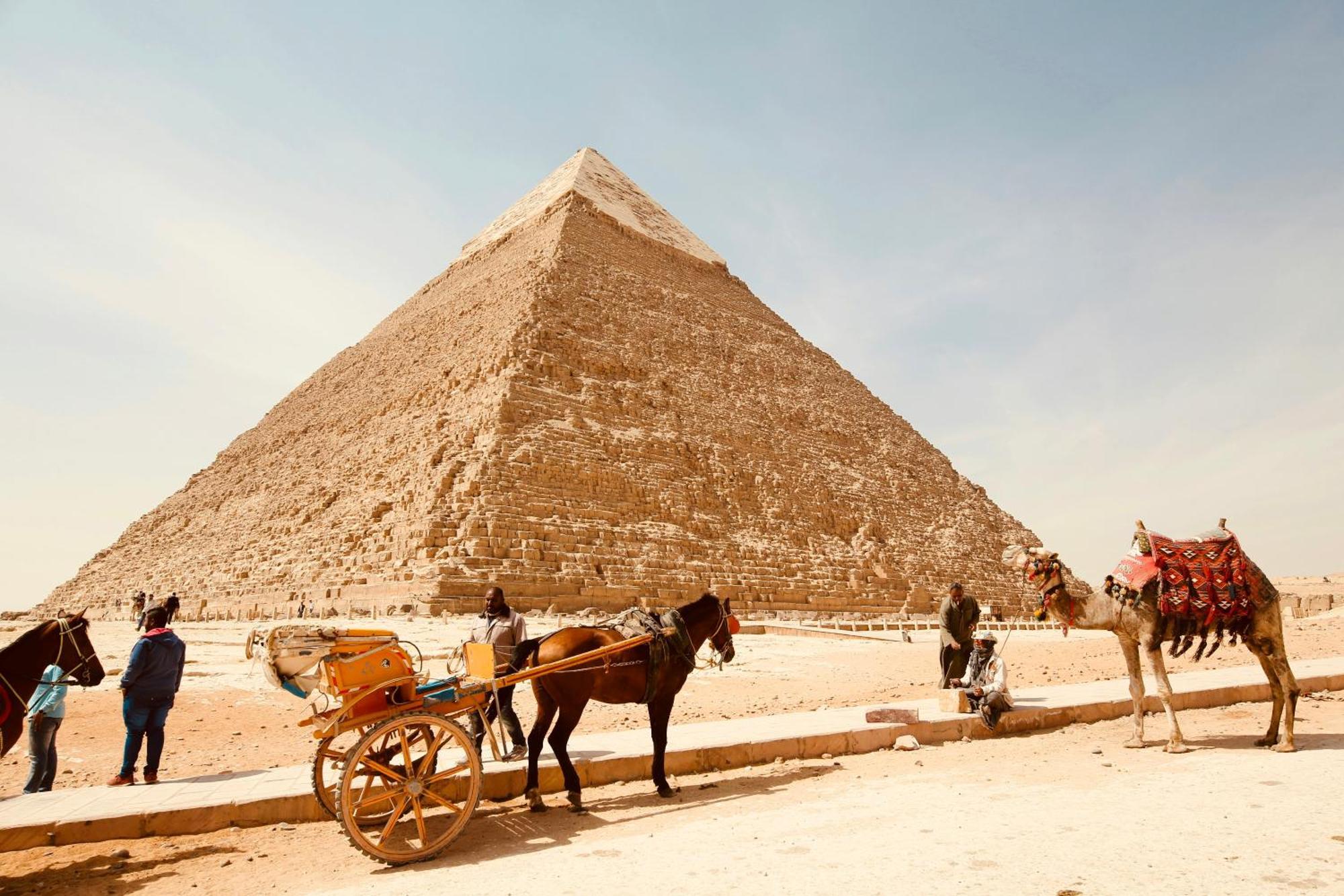 Pyramids On The Spot View Hotel Kafrat al Jabal Luaran gambar
