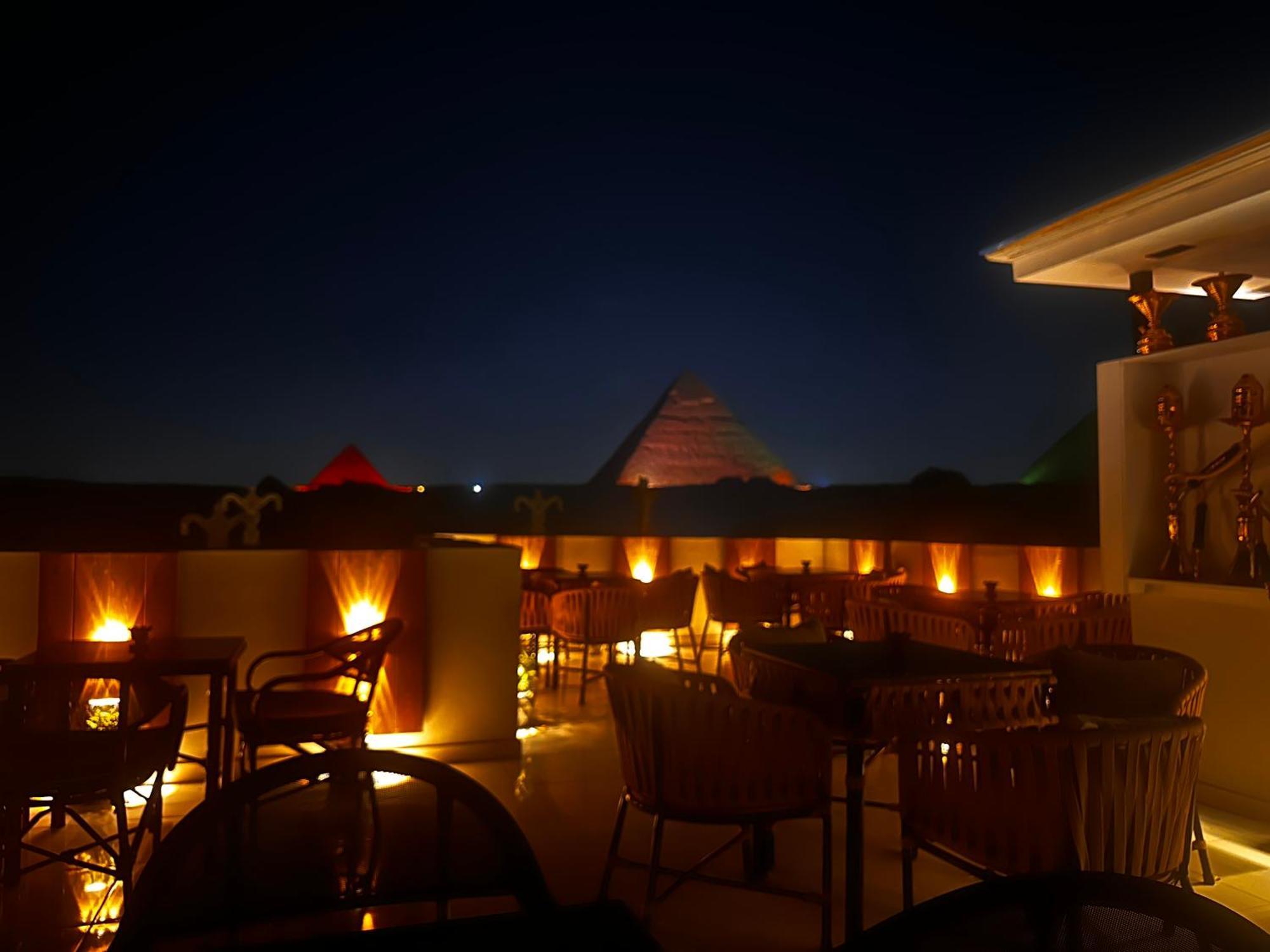 Pyramids On The Spot View Hotel Kafrat al Jabal Luaran gambar