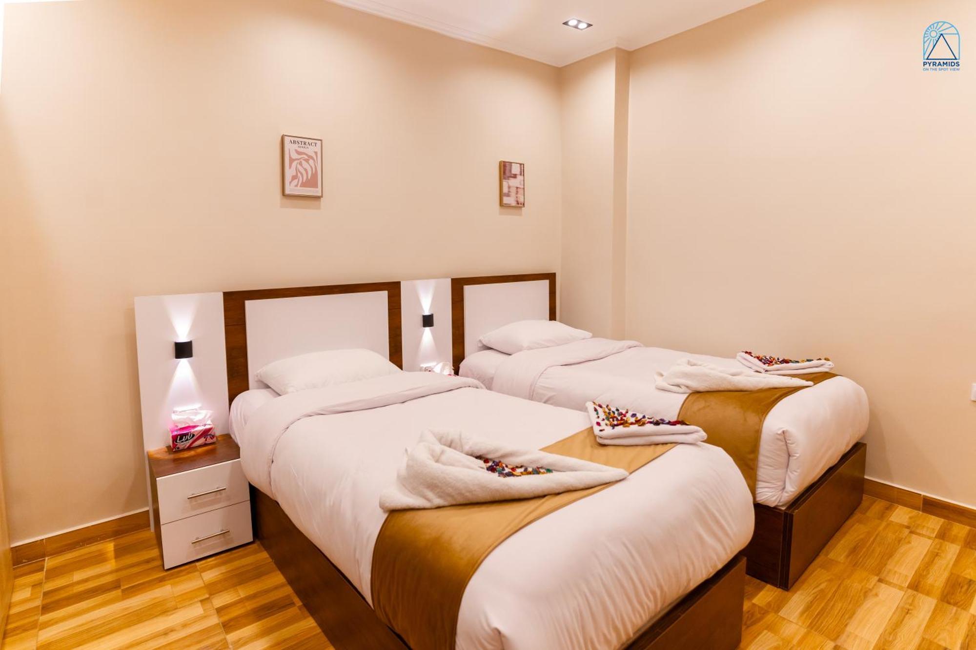 Pyramids On The Spot View Hotel Kafrat al Jabal Luaran gambar