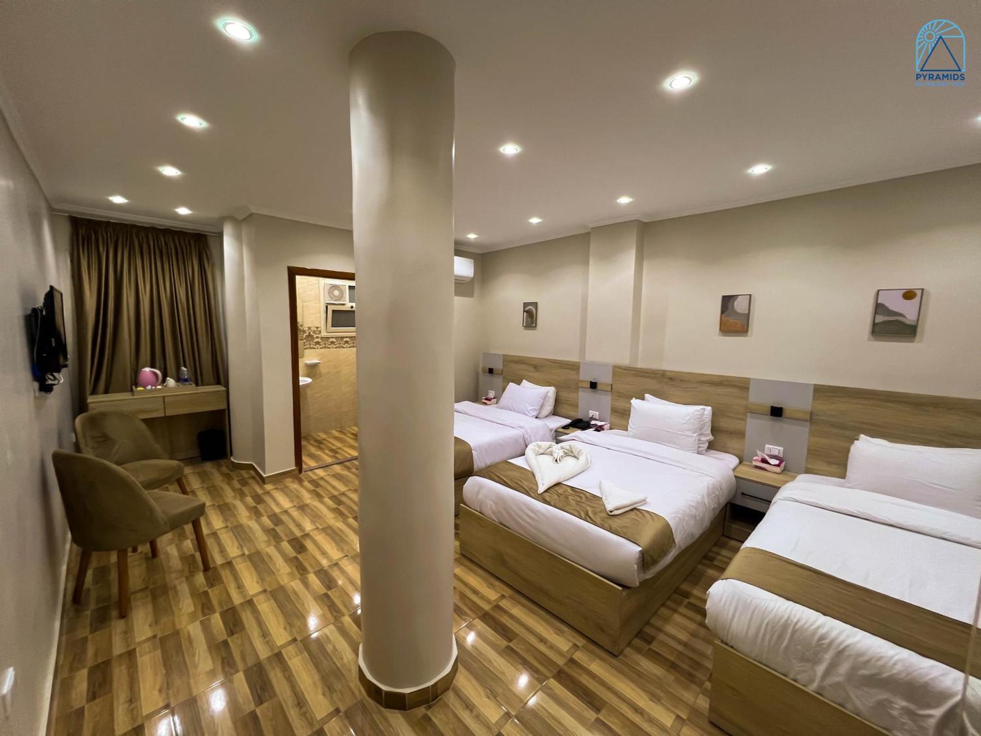 Pyramids On The Spot View Hotel Kafrat al Jabal Luaran gambar